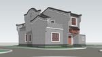 鄂西北民居模型