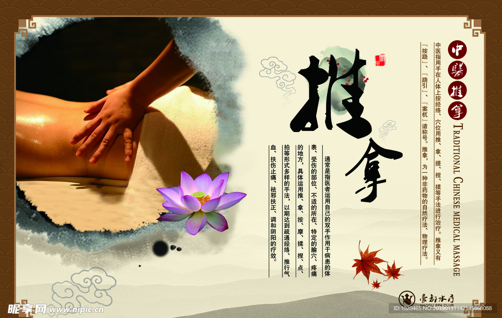 中医推拿挂图