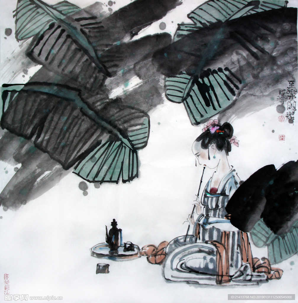 古典水墨画
