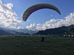 滑翔伞 旅行 运动 蓝天 白云