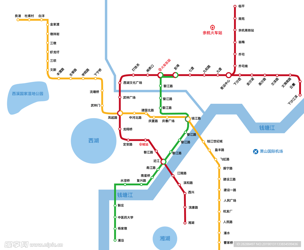 杭州地铁线路