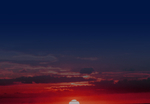 晚霞天空