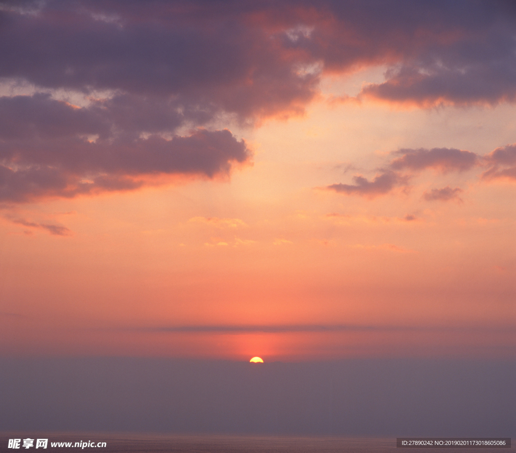 晚霞天空