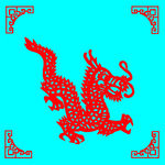龙剪纸