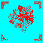 花鸟剪纸