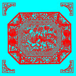 松鹤剪纸