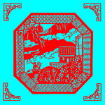 风景剪纸