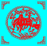 马剪纸