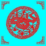 蛇剪纸