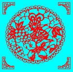 老鼠剪纸