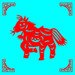 马剪纸