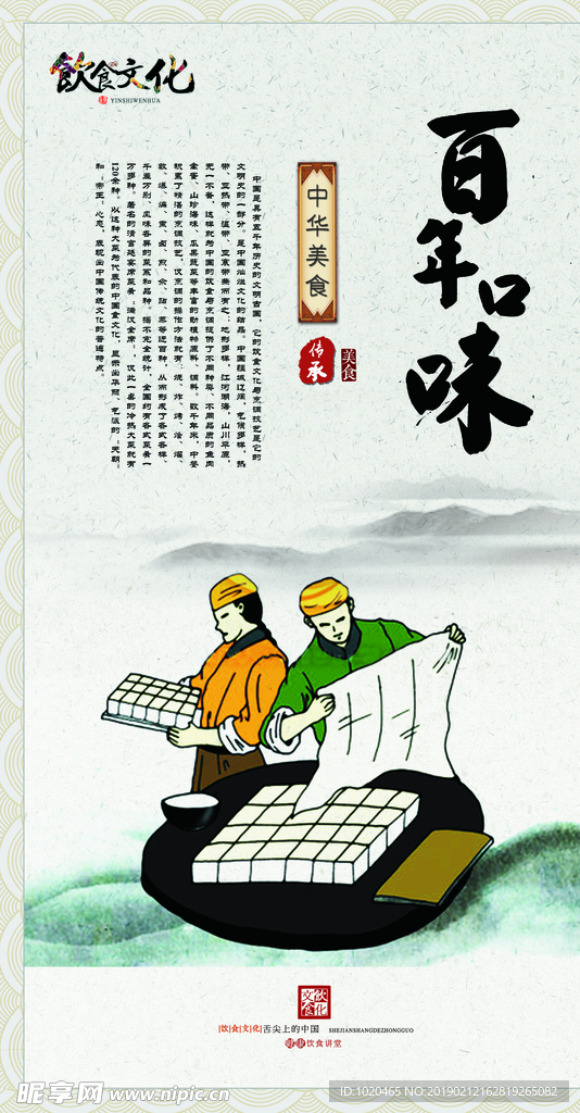 饮食文化挂图