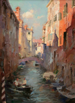精美山水风景景物油画装饰画