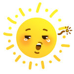 卡通太阳