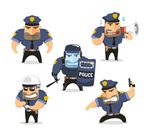 卡通警察