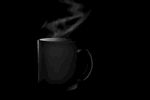 黑色茶杯