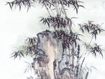 竹国画