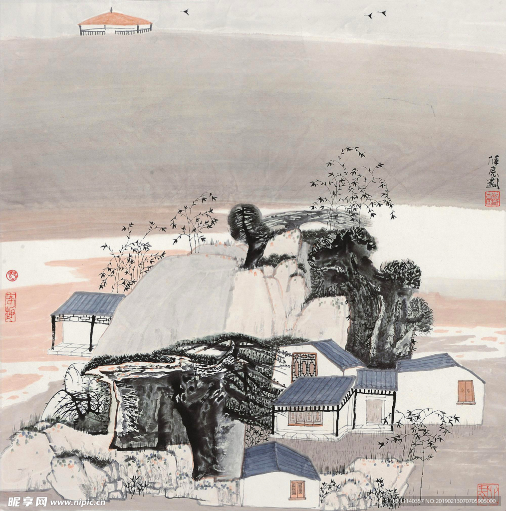 山水画