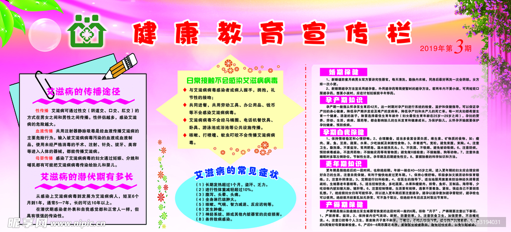 健康教育宣传栏