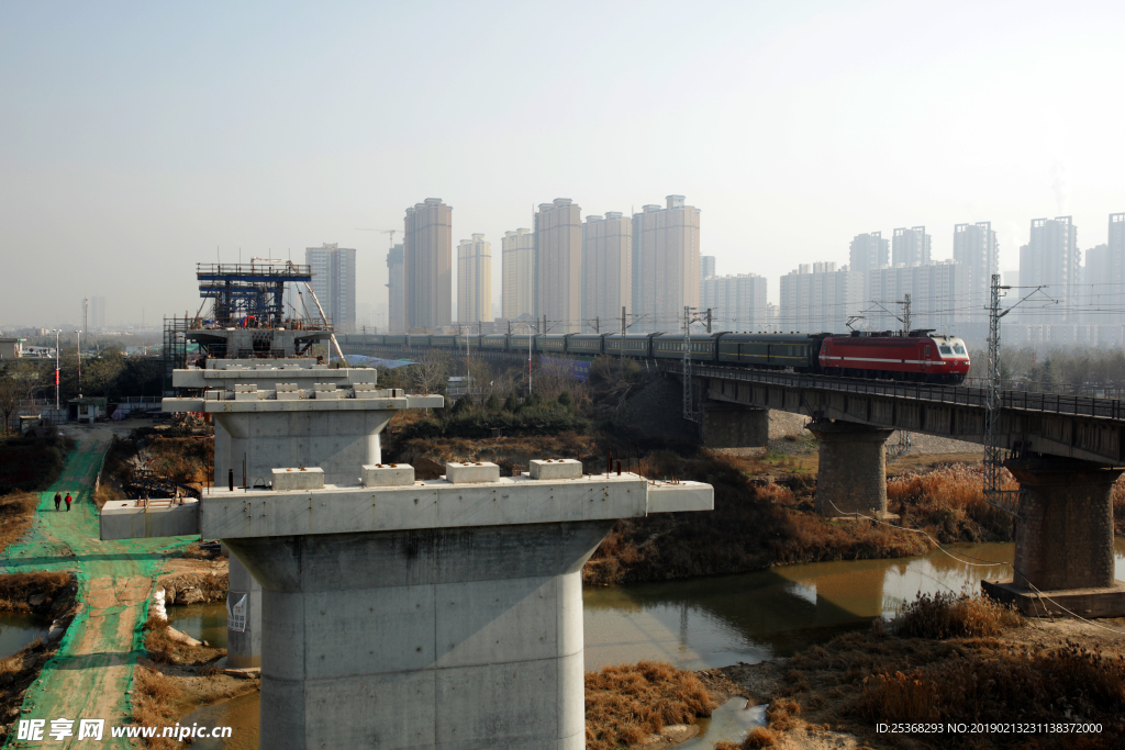 西安火车站改建浐河大桥