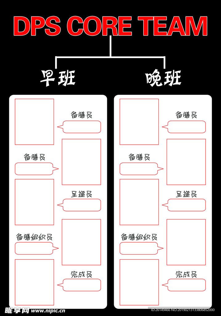 排班表