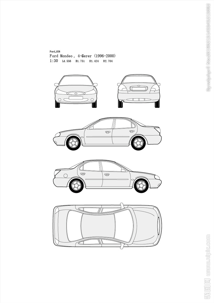 手绘汽车设计图