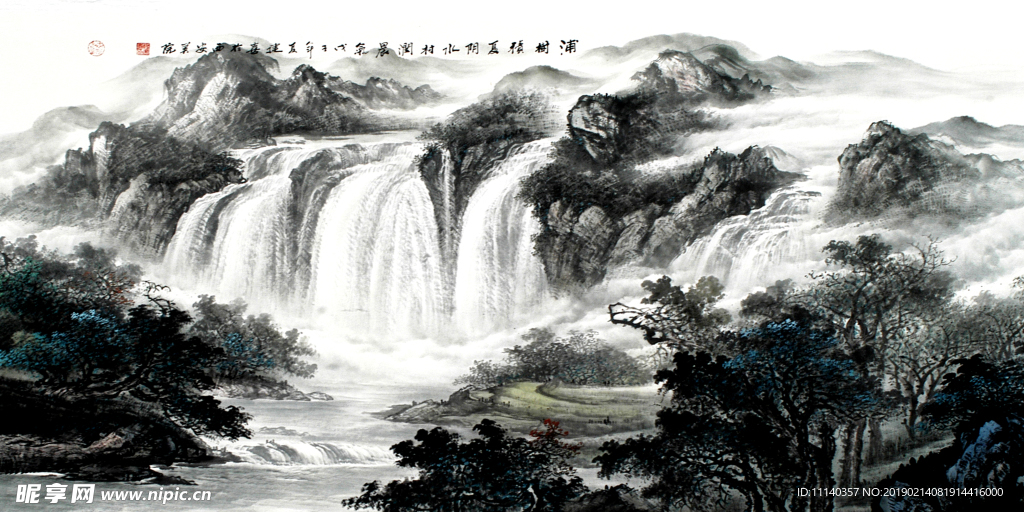 山水画