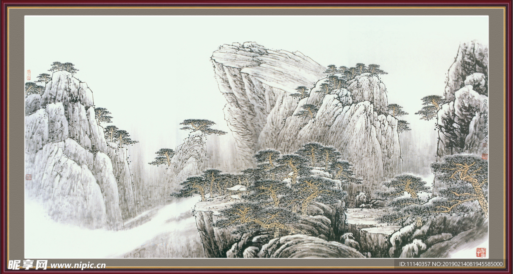 山水画