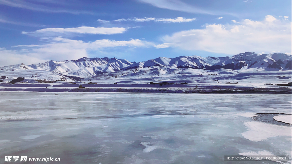 唐布拉雪景