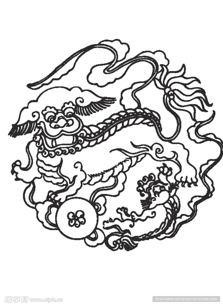麒麟图案