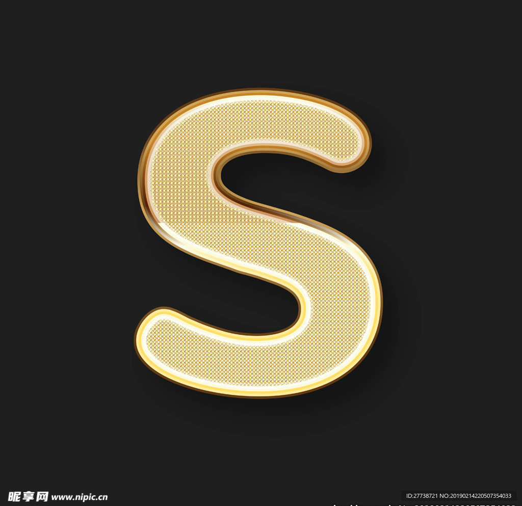 矢量英文字母