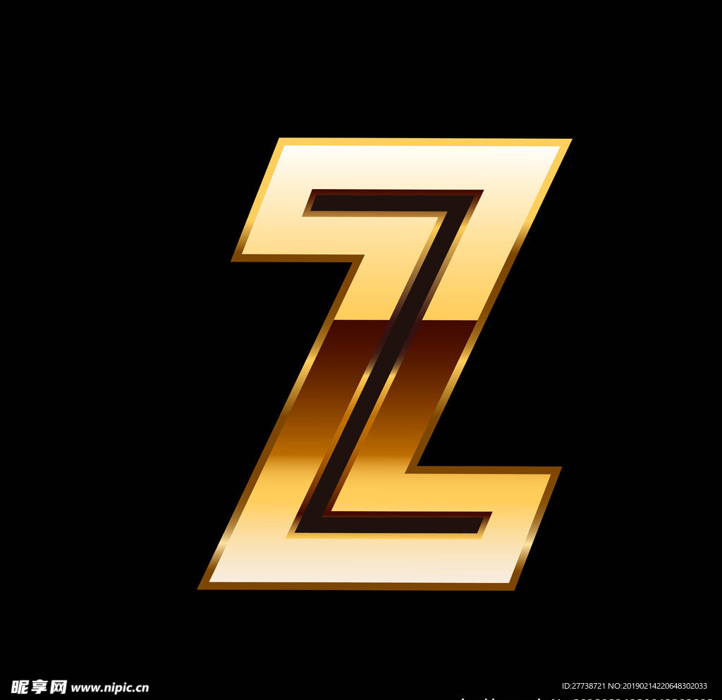 矢量英文字母