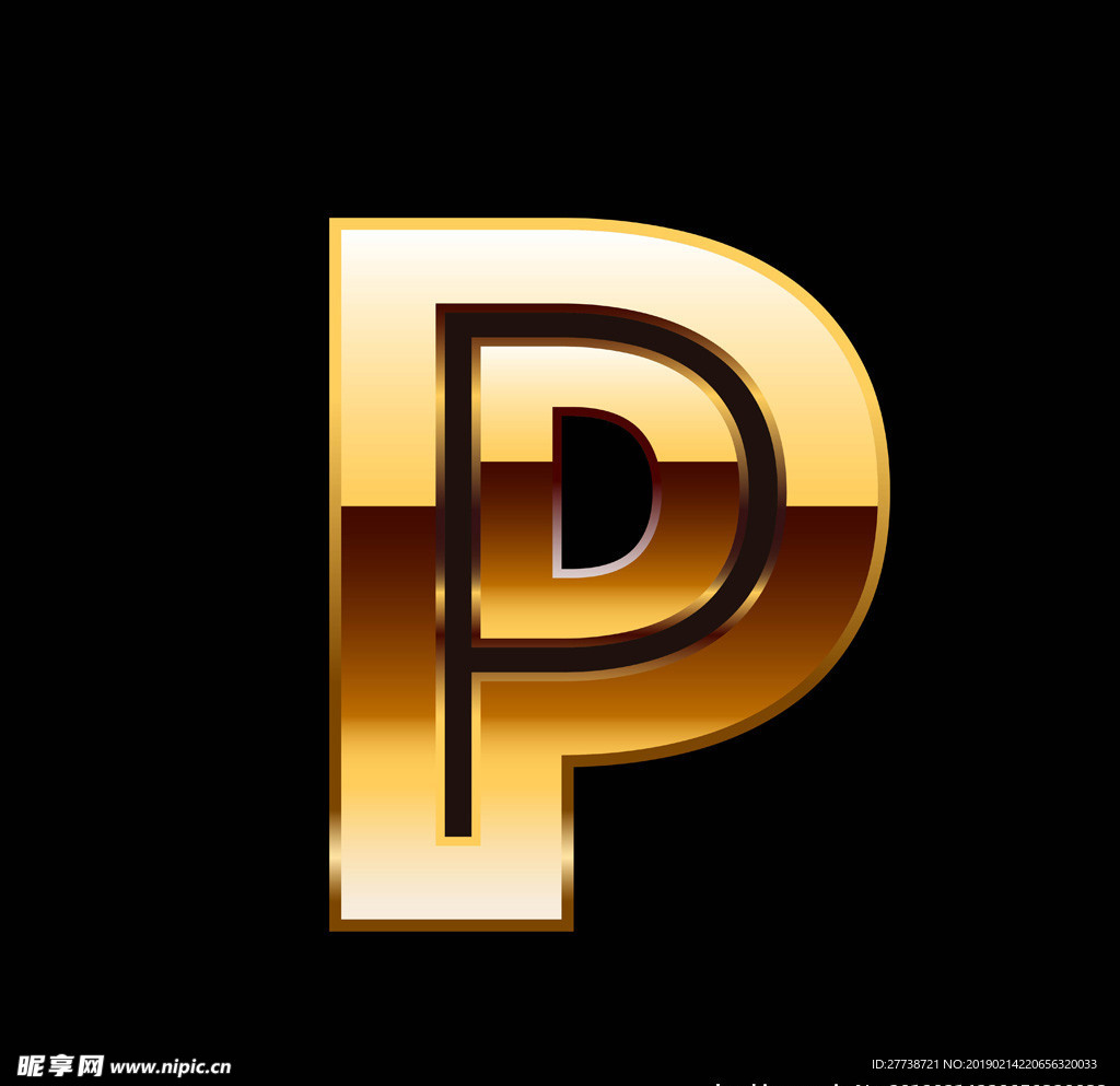 矢量英文字母