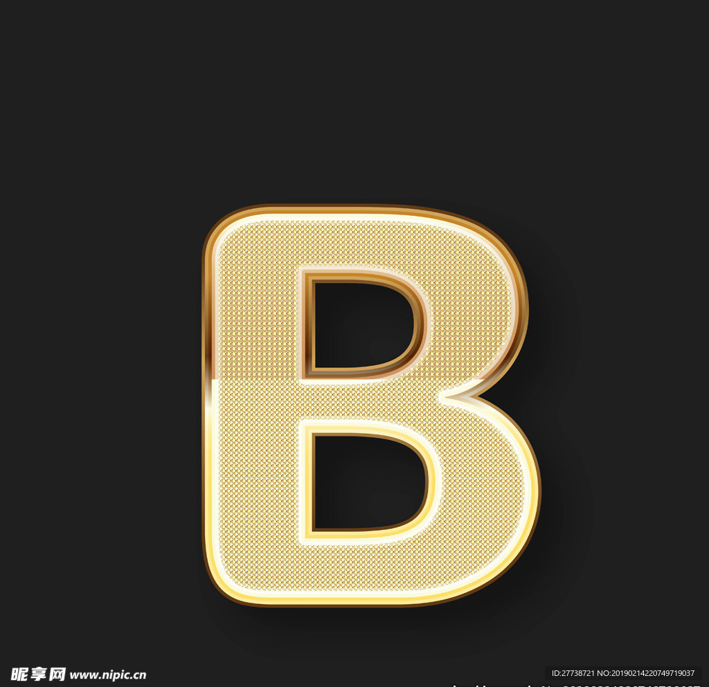 矢量英文字母
