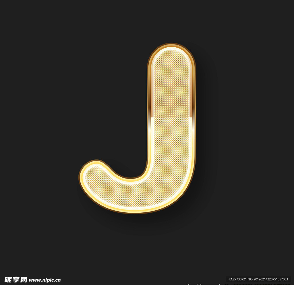 矢量英文字母