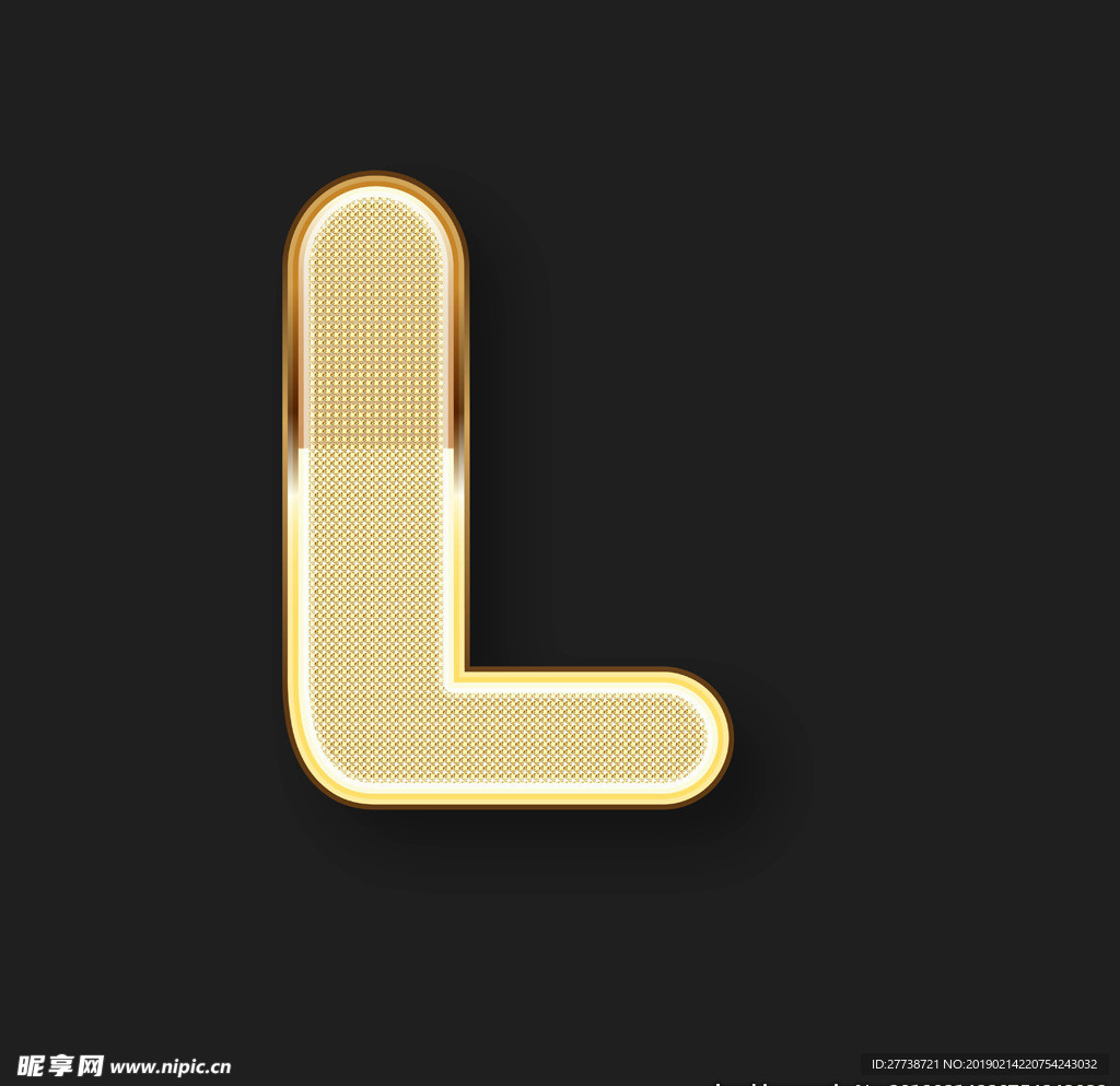 矢量英文字母