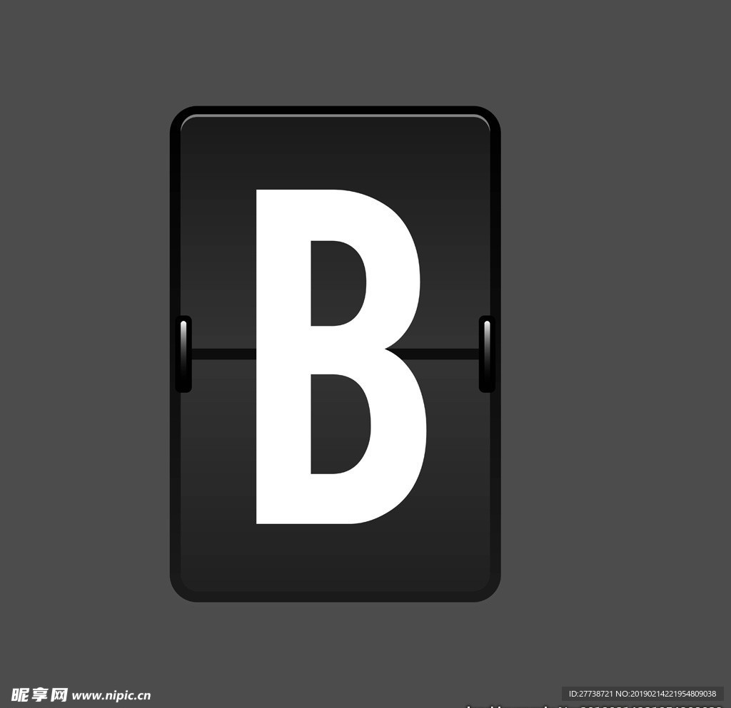 矢量英文字母