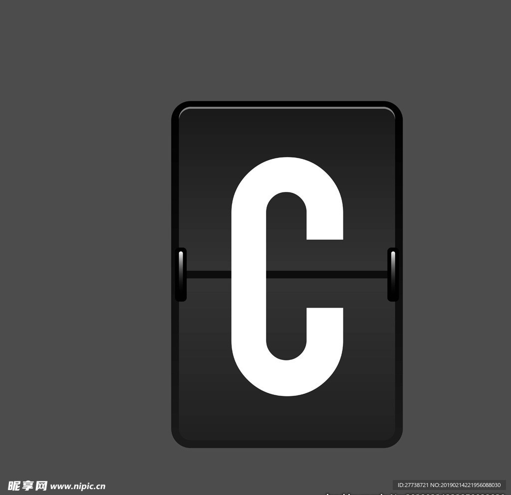 矢量英文字母
