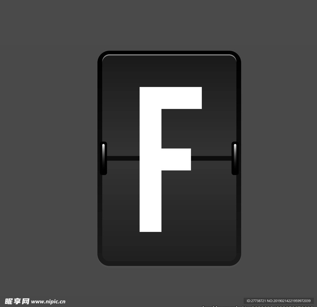 矢量英文字母