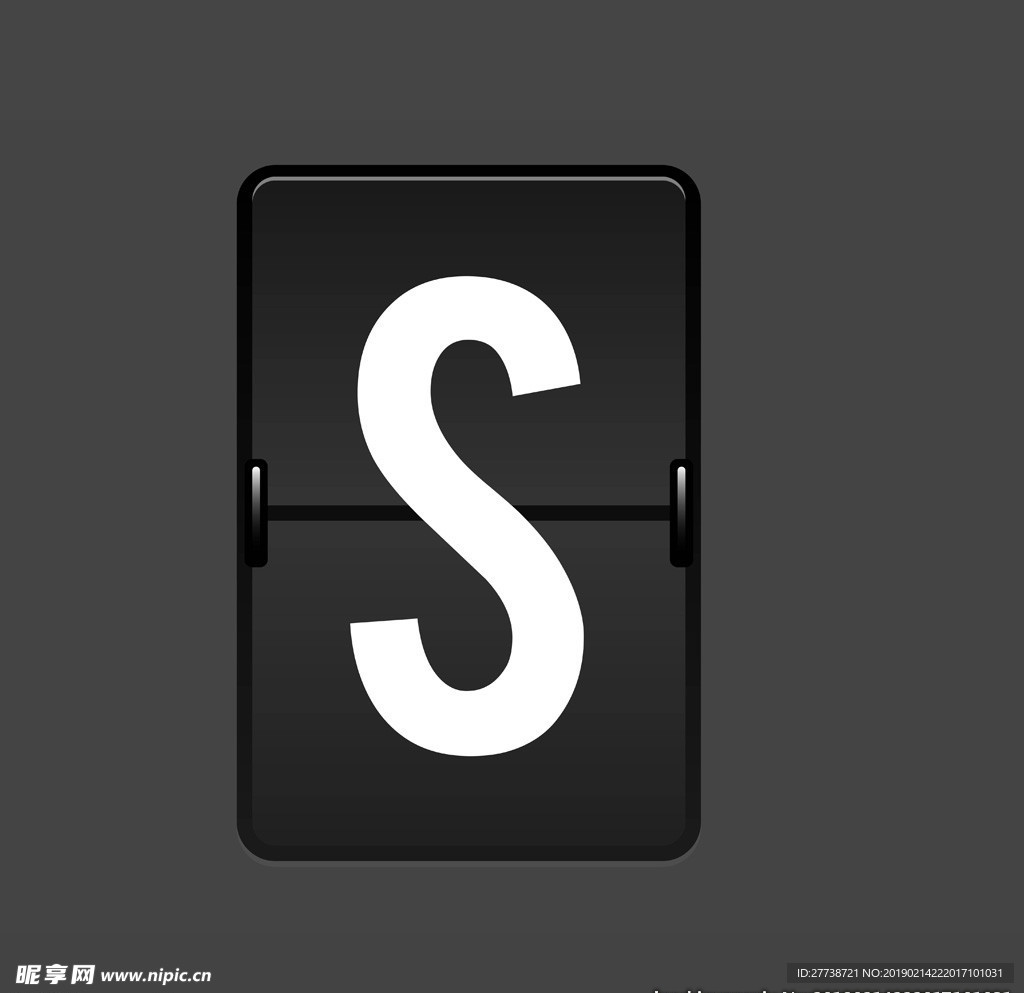 矢量英文字母