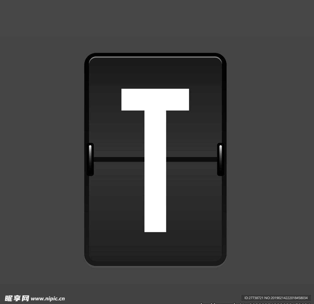 矢量英文字母