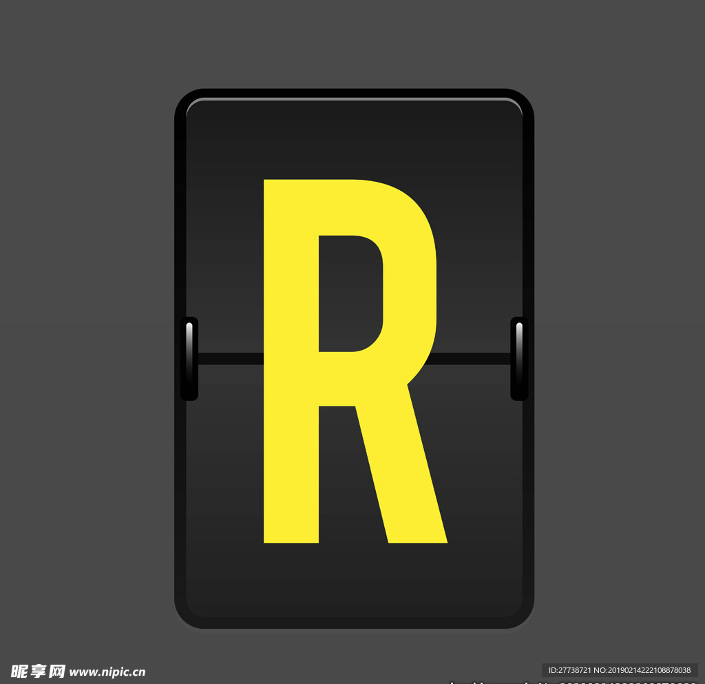 矢量英文字母