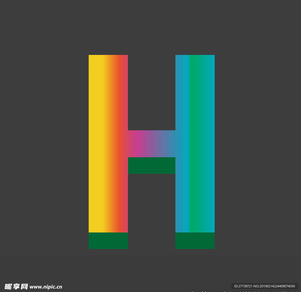 矢量英文字母