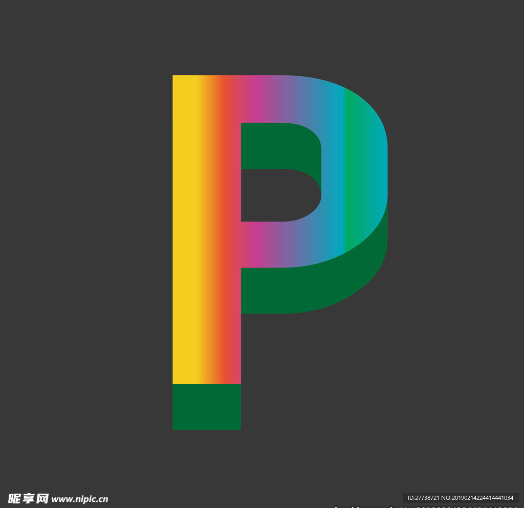矢量英文字母