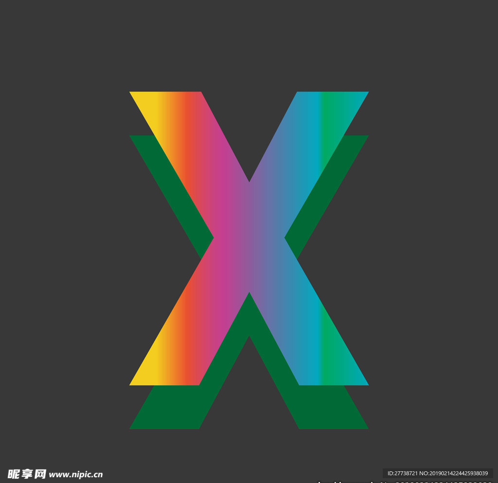 矢量英文字母