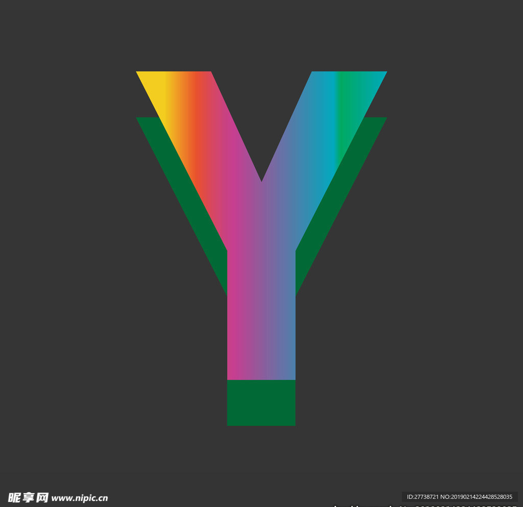 矢量英文字母