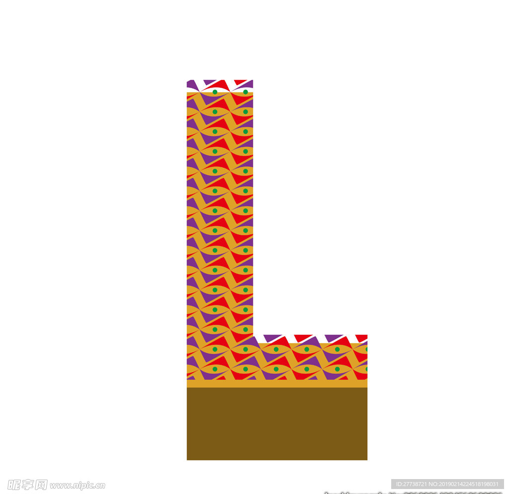 矢量英文字母