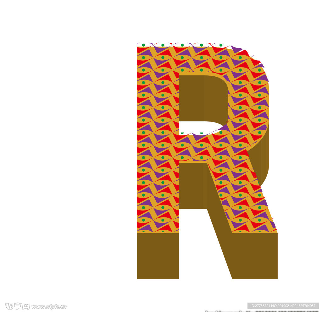矢量英文字母