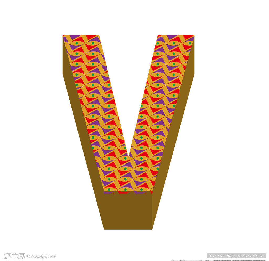 矢量英文字母
