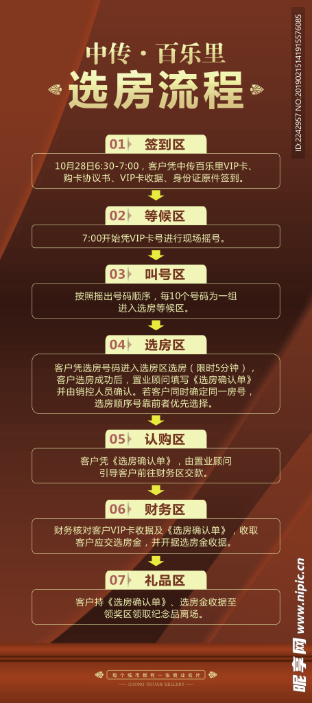 选房展架